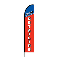 Auto Detailing Flex Banner EVO Flag Single Sided Print