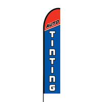 Auto Tinting Flex Banner EVO Flag Single Sided Print