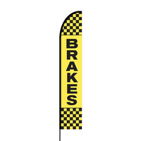 Brakes Flex Banner EVO Flag Single Sided Print