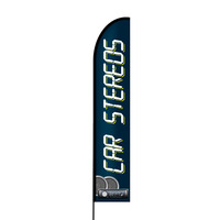 Car Stereos Flex Banner EVO Flag Single Sided Print