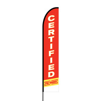 Certified Pre-Owned Flex Banner EVO Flag Single Sided Print