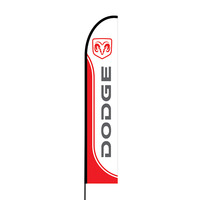 Dodge Flex Banner EVO Flag Single Sided Print