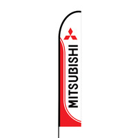 Mitsubishi Flex Banner EVO Flag Single Sided Print