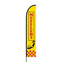 Mufflers Flex Banner EVO Flag Single Sided Print