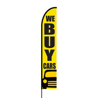 We Buy Cars Flex Banner EVO Flag Single Sided Print