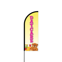 Daycare Flex Banner Flag - 11ft