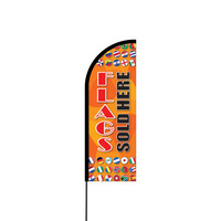 Flags Sold Here Flex Banner Flag - 11ft