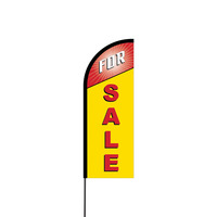 For Sale Flex Banner Flag - 11ft