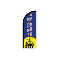 Happy Halloween Flex Banner Flag - 11ft