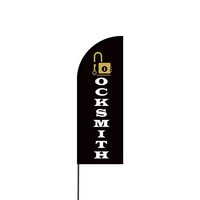 Locksmith Flex Banner Flag - 11ft