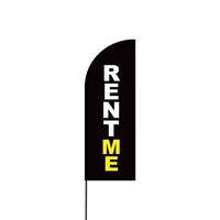 Rent Me Flex Banner Flag - 11ft