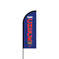 Smog Check Flex Banner Flag - 11ft