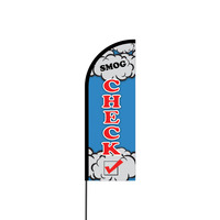 Smog Check Flex Banner Flag - 11ft