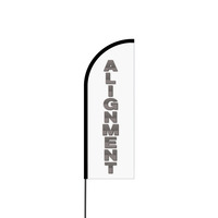 Alignment Flex Banner Flag - 11ft