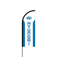 Hyundai Flex Banner Flag - 11ft