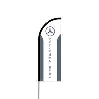 Mercedes Benz Flex Banner Flag - 11ft