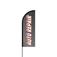 Auto Repair Flex Banner Flag - 11ft