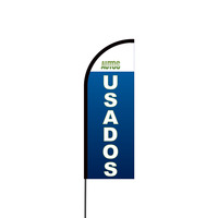 Autos Usados Flex Banner Flag - 11ft