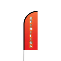 Detailing Flex Banner Flag - 11ft