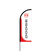 Dodge Flex Banner Flag - 11ft