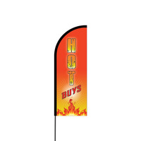 Hot Buys Flex Banner Flag - 11ft