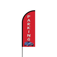 Parking Flex Banner Flag - 11ft