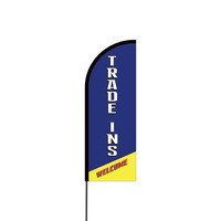 Trade Ins Flex Banner Flag - 11ft