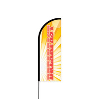 Breakfast Flex Banner Flag - 11ft