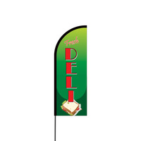 Fresh Deli Flex Banner Flag - 11ft