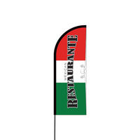 Mexican Restaurant Flex Banner Flag - 11ft