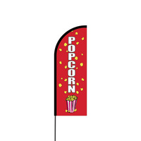 Popcorn Flex Banner Flag - 11ft