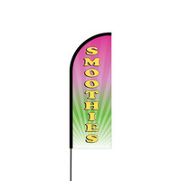 Smoothies Flex Banner Flag - 11ft