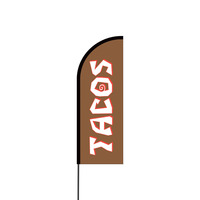 Tacos Flex Banner Flag - 11ft