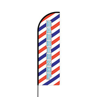 Barbershop Flex Banner Flag - 14 (Single Sided)