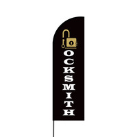 Locksmith Flex Banner Flag - 14 (Single Sided)