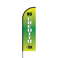 No Credito Flex Banner Flag - 14 (Single Sided)