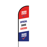 Official Smog Station Flex Banner Flag - 14 (Single Sided)