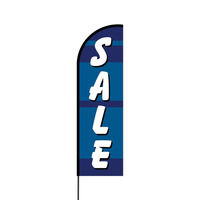 Sale Flex Banner Flag - 14 (Single Sided)