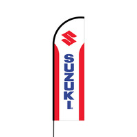 Suzuki Flex Banner Flag - 14 (Single Sided)