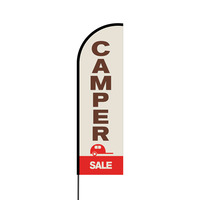 Camper Sale Flex Banner Flag - 14 (Single Sided)