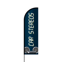 Car Stereos Flex Banner Flag - 14 (Single Sided)