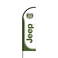 Jeep Flex Banner Flag - 14 (Single Sided)