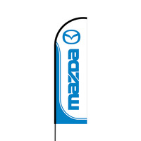 Mazda Flex Banner Flag - 14 (Single Sided)