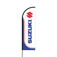 Suzuki Flex Banner Flag - 14 (Single Sided)