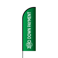 0 Down Payment Flex Banner Flag - 14 (Single Sided)