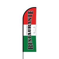 Mexican Restaurant Flex Banner Flag - 14 (Single Sided)