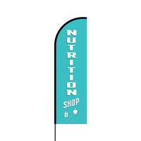 Nutrition Shop Flex Banner Flag - 14 (Single Sided)