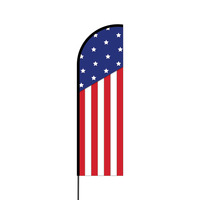 American Flex Banner Flag - 14 (Single Sided)