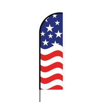 American Flex Banner Flag - 14 (Single Sided)