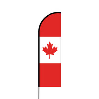Canada Flex Banner Flag - 14 (Single Sided)